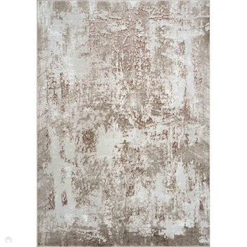 Serenity 208 SRN08 Modern Abstract Distressed Metallic Shimmer Soft Textured Hi-Lo Polyblend Short Pile Stone Beige/Taupe/Cream/Pale Sand Rug-Desire Rugs-Rug Love - The Most Loved Rug Store